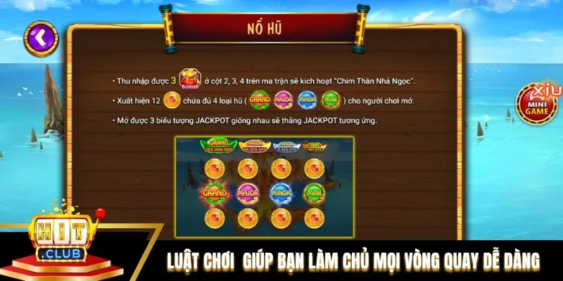 Luật chơi chi tiết giúp bạn làm chủ mọi vòng quay dễ dàng